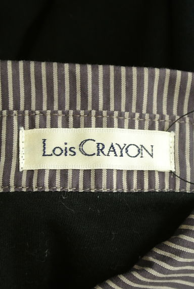 クリックで大画像表示 Lois CRAYON(ロイスクレヨン)の古着「ストライプカラーヘンリーネックカットソー(ポロシャツ)」大画像6へ