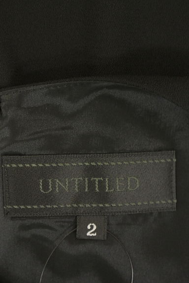 クリックで大画像表示 UNTITLED(アンタイトル)の古着「カシュクール風シフォンミモレワンピース(ワンピース・チュニック)」大画像6へ