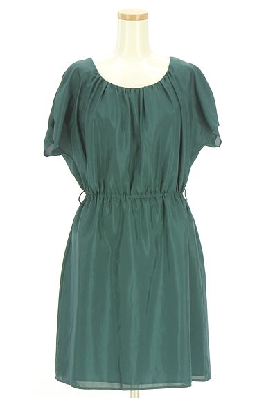 NATURAL BEAUTY BASIC（ナチュラルビューティベーシック）の古着「フレンチスリーブワンピース（ワンピース・チュニック）」大画像１へ