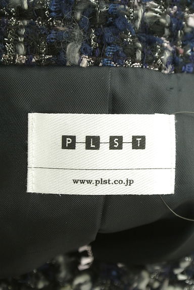 PLST（プラステ）の古着「フリンジツイードジャケット（ジャケット）」大画像６へ