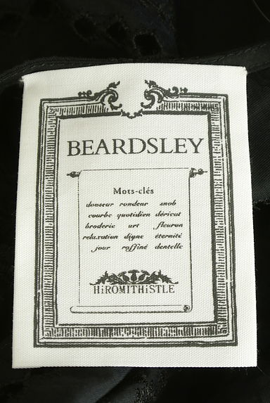 BEARDSLEY（ビアズリー）の古着「パッチワーク刺繍レースシアーカットソー（カットソー・プルオーバー）」大画像６へ
