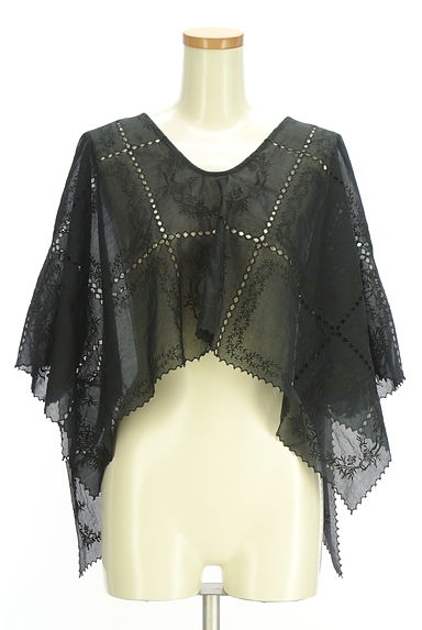 BEARDSLEY（ビアズリー）の古着「パッチワーク刺繍レースシアーカットソー（カットソー・プルオーバー）」大画像１へ