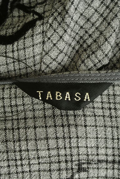 TABASA（タバサ）の古着「フロッキー花柄プリントカットソー（カットソー・プルオーバー）」大画像６へ