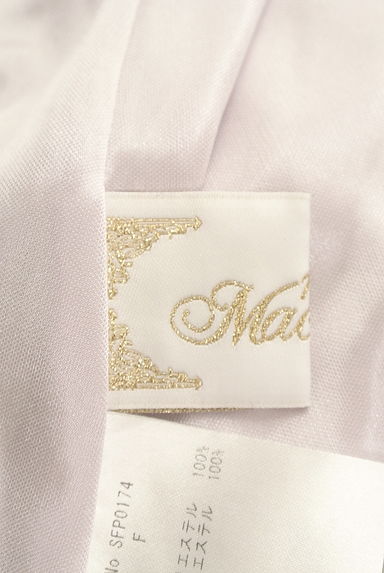 michellMacaron（ミシェルマカロン）の古着「オープンショルダー小花柄シフォンワンピース（ワンピース・チュニック）」大画像６へ