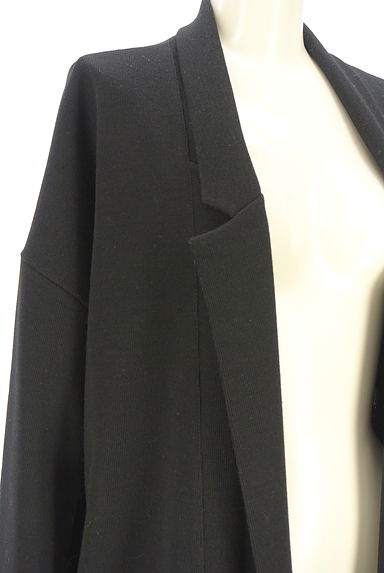 クリックで大画像表示 antiqua(アンティカ)の古着「patterntorso テーラードニットカーディガン(カーディガン・ボレロ)」大画像4へ
