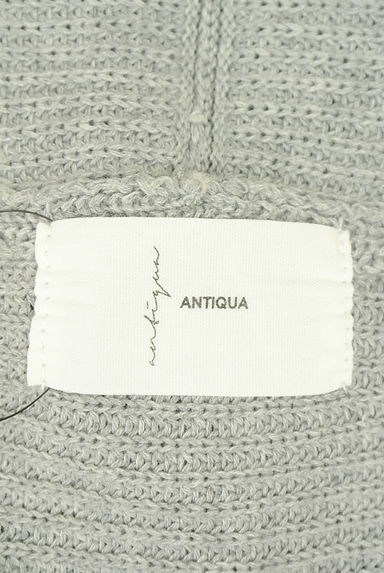 antiqua（アンティカ）の古着「オーバーサイズミドル丈ニットベスト（ベスト・ジレ）」大画像６へ