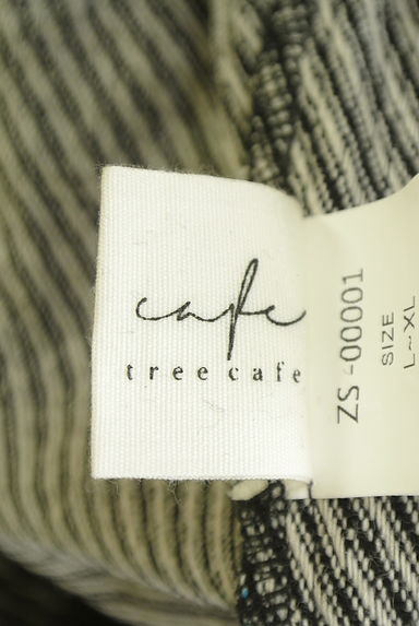 antiqua（アンティカ）の古着「tree cafe 斜めストライプ柄ウール混サルエルパンツ（パンツ）」大画像６へ