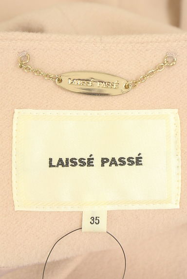 クリックで大画像表示 LAISSE PASSE(レッセパッセ)の古着「ノーカラーウールコート(コート)」大画像6へ