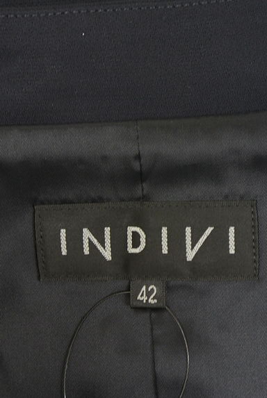 INDIVI（インディヴィ）の古着「ノーカラージャケット（ジャケット）」大画像６へ