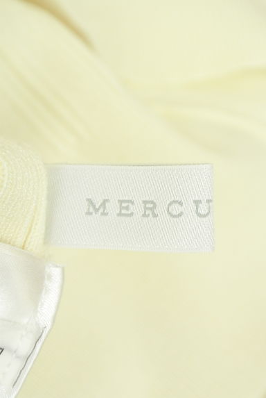 MERCURYDUO（マーキュリーデュオ）の古着「サテンプリーツ袖リブニットカーディガン（カーディガン・ボレロ）」大画像６へ