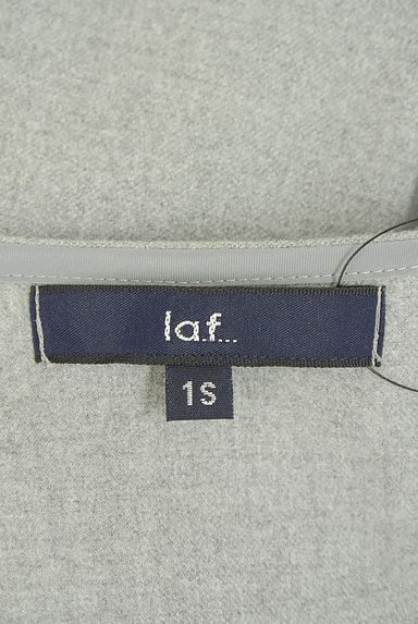 クリックで大画像表示 la.f...(ラエフ)の古着「Vネックウールライクカットソー(カットソー・プルオーバー)」大画像6へ