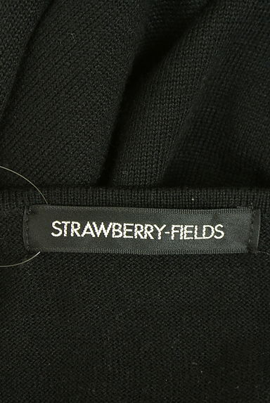 クリックで大画像表示 STRAWBERRY-FIELDS(ストロベリーフィールズ)の古着「パール&ビジュー付きニットトップス(ニット)」大画像6へ
