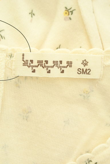 Samansa Mos2（サマンサモスモス）の古着「SM2 小花柄スカラップカットソー（カットソー・プルオーバー）」大画像６へ