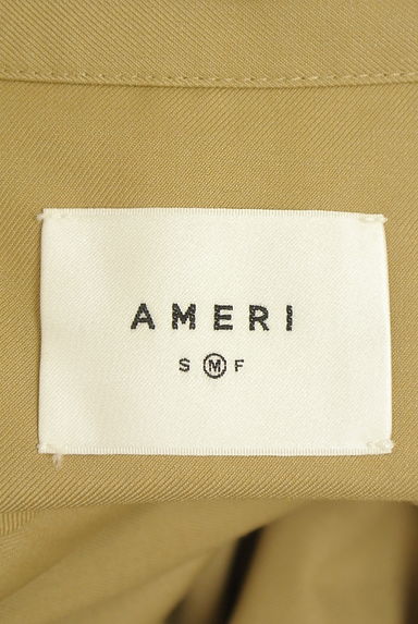 クリックで大画像表示 Ameri(アメリ)の古着「プリントロングトレンチコート(トレンチコート)」大画像6へ