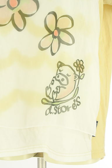 クリックで大画像表示 drug store's(ドラッグストアーズ)の古着「2トーンプリントTシャツ(Tシャツ)」大画像4へ