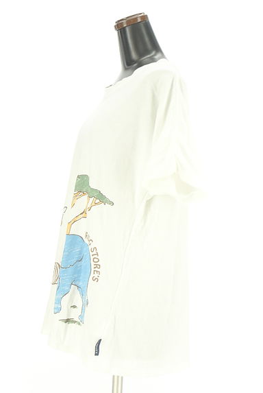 クリックで大画像表示 drug store's(ドラッグストアーズ)の古着「動物プリントTシャツ(Tシャツ)」大画像3へ
