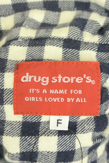 drug store's（ドラッグストアーズ）の古着「ギンガムチェック柄シャツワンピース（ワンピース・チュニック）」大画像６へ