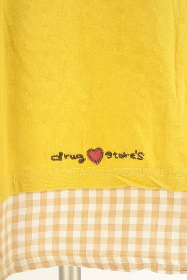 drug store's（ドラッグストアーズ）の古着「シャツレイヤード風プリントカットソー（カットソー・プルオーバー）」大画像５へ