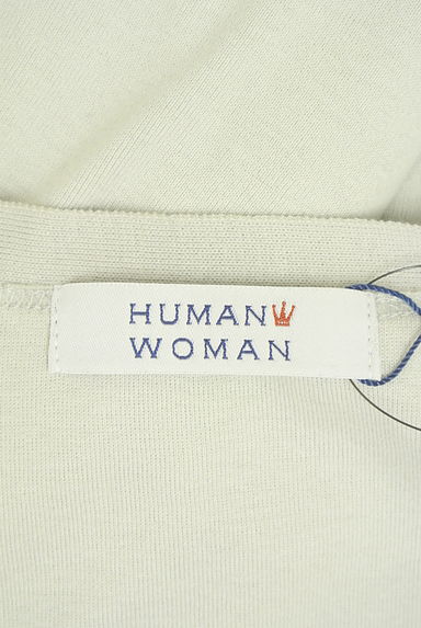 クリックで大画像表示 HUMAN WOMAN(ヒューマンウーマン)の古着「ベーシックニットカーディガン(カーディガン・ボレロ)」大画像6へ