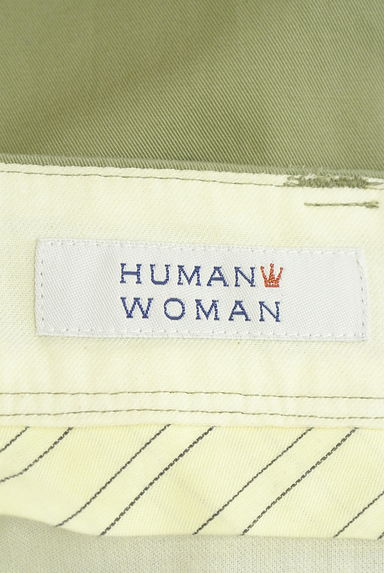 HUMAN WOMAN（ヒューマンウーマン）の古着「ポケットボタンストレートパンツ（パンツ）」大画像６へ