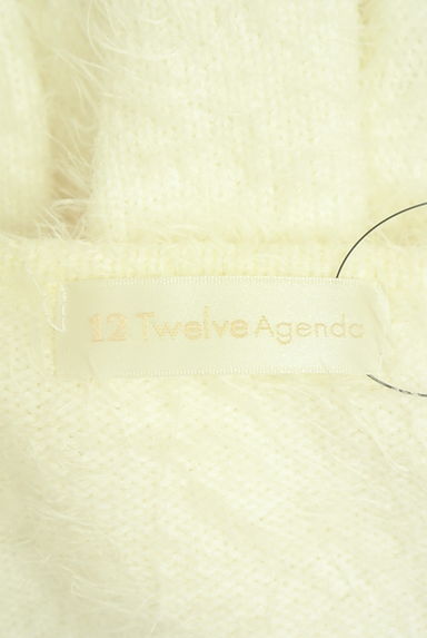 12Twelve Agenda（トゥエルブアジェンダ）の古着「花刺繍入りシャギーニット（ニット）」大画像６へ
