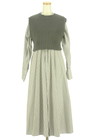 NATURAL BEAUTY BASIC（ナチュラルビューティベーシック）の古着「ツーピース（ジャケット＋ワンピース）」前