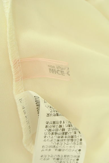クリックで大画像表示 one after another NICE CLAUP(ワンアフターアナザーナイスクラップ)の古着「フリルボリューム7分袖ブラウス(ブラウス)」大画像6へ