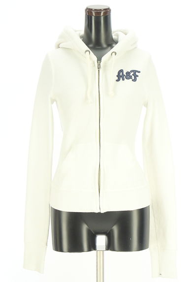 クリックで大画像表示 Abercrombie&Fitch(アバクロンビーアンドフィッチ)の古着「バックロゴジップパーカー(スウェット・パーカー)」大画像1へ