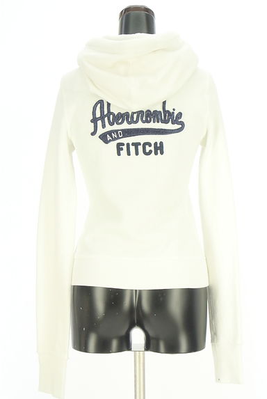 クリックで大画像表示 Abercrombie&Fitch(アバクロンビーアンドフィッチ)の古着「バックロゴジップパーカー(スウェット・パーカー)」大画像2へ