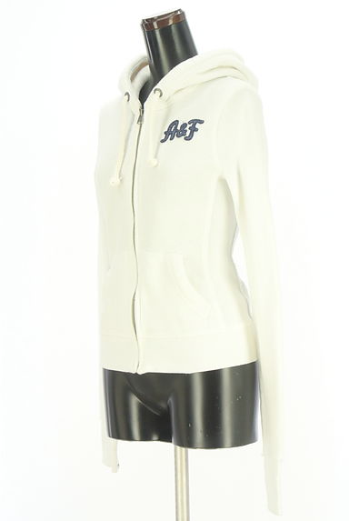 クリックで大画像表示 Abercrombie&Fitch(アバクロンビーアンドフィッチ)の古着「バックロゴジップパーカー(スウェット・パーカー)」大画像3へ