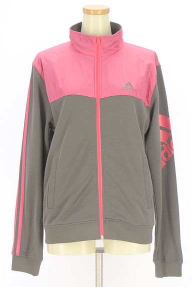 クリックで大画像表示 adidas(アディダス)の古着「スタンドネックバイカラージャージトップス(ジャージトップス)」大画像1へ