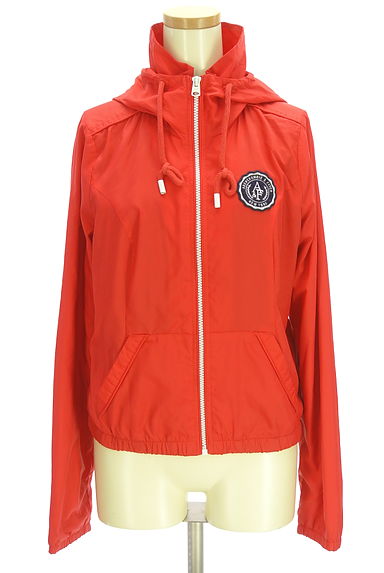 クリックで大画像表示 Abercrombie&Fitch(アバクロンビーアンドフィッチ)の古着「ワッペン付きマウンテンパーカー(ブルゾン・スタジャン)」大画像1へ