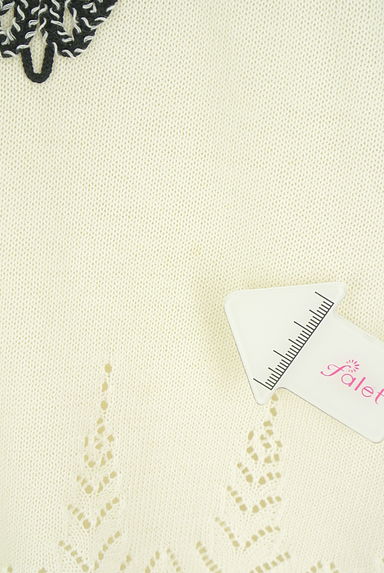 クリックで大画像表示 Chamois(シャミー)の古着「7分袖刺繍ニット(ニット)」大画像5へ
