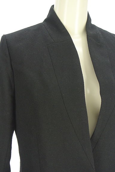 クリックで大画像表示 FREAK'S STORE(フリークスストア)の古着「ワンボタンウールノーカラージャケット(ジャケット)」大画像4へ
