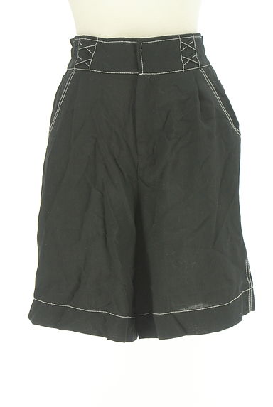 クリックで大画像表示 WILLSELECTION(ウィルセレクション)の古着「ステッチショートパンツ(ショートパンツ・ハーフパンツ)」大画像1へ
