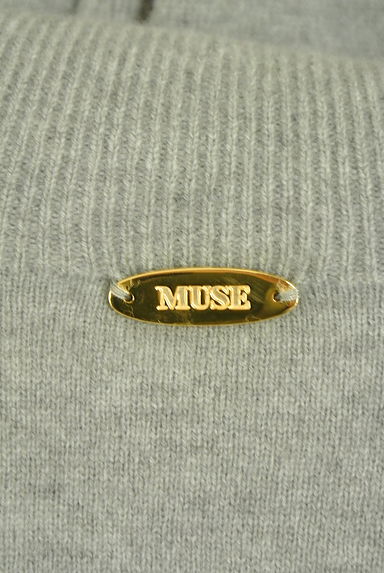 クリックで大画像表示 MUSE de Deuxieme Classe(ミューズ ドゥ ドゥーズィエム クラス)の古着「タートルネックウールニット(ニット)」大画像6へ