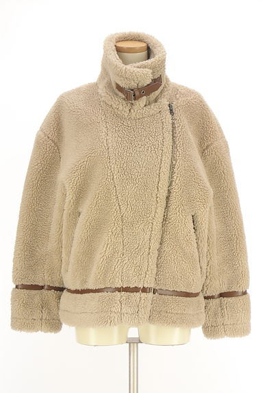 クリックで大画像表示 AZUL BY MOUSSY(アズールバイマウジー)の古着「オーバーサイズボアショートコート(コート)」大画像4へ