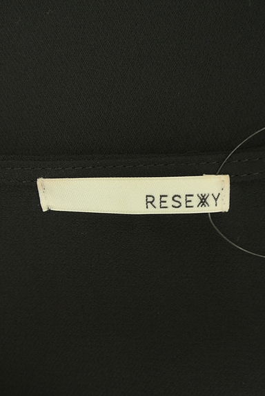 クリックで大画像表示 RESEXXY(リゼクシー)の古着「ベルト付きフロントレースシフォンカーデ(カーディガン・ボレロ)」大画像6へ