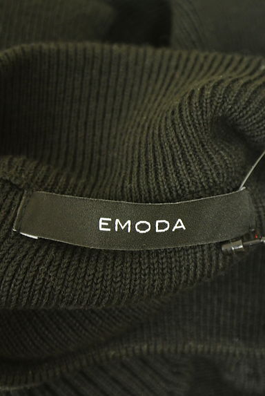 クリックで大画像表示 EMODA(エモダ)の古着「フロントオープンニットミニワンピース(ワンピース・チュニック)」大画像6へ