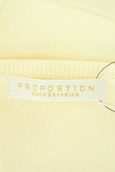 PROPORTION BODY DRESSING（プロポーションボディドレッシング）の古着「スパンコール付きボートネックニット（ニット）」大画像６へ