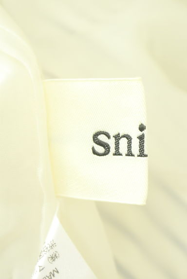 クリックで大画像表示 Snidel(スナイデル)の古着「ドッキングベルトストライプミニスカート(スカート)」大画像6へ