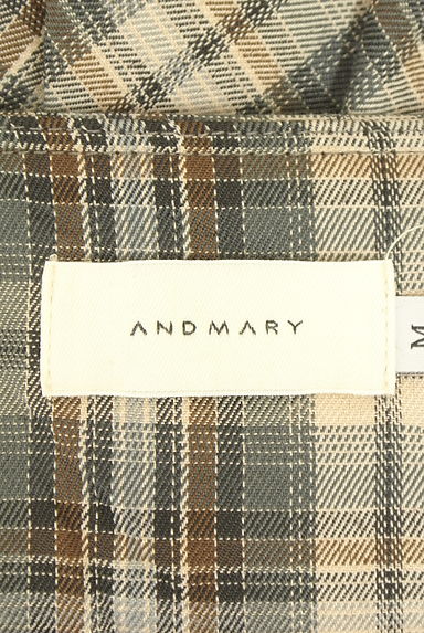 クリックで大画像表示 ANDMARY(アンドマリー)の古着「チェックプリーツミニスカート(ミニスカート)」大画像6へ