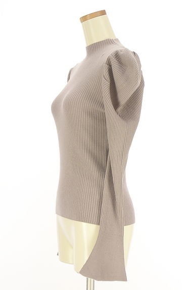 クリックで大画像表示 Her lip to(ハーリップトゥ)の古着「パワーショルダーリブニット(ニット)」大画像3へ