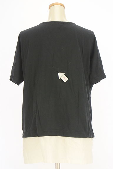 クリックで大画像表示 drug store's(ドラッグストアーズ)の古着「半袖キーネックTシャツ(Tシャツ)」大画像4へ