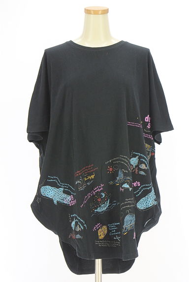 クリックで大画像表示 drug store's(ドラッグストアーズ)の古着「ドルマンチュニックTシャツ(Tシャツ)」大画像1へ