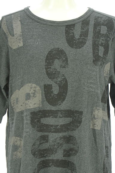 drug store's（ドラッグストアーズ）の古着「ロゴプリント膝丈Tシャツワンピース（ワンピース・チュニック）」大画像４へ