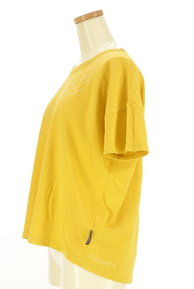 クリックで大画像表示 drug store's(ドラッグストアーズ)の古着「バックスリット刺繍Tシャツ(Tシャツ)」大画像3へ
