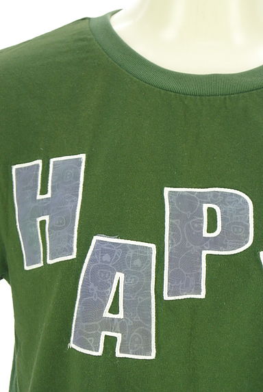 クリックで大画像表示 drug store's(ドラッグストアーズ)の古着「フロントロゴフレアチュニック(Tシャツ)」大画像4へ