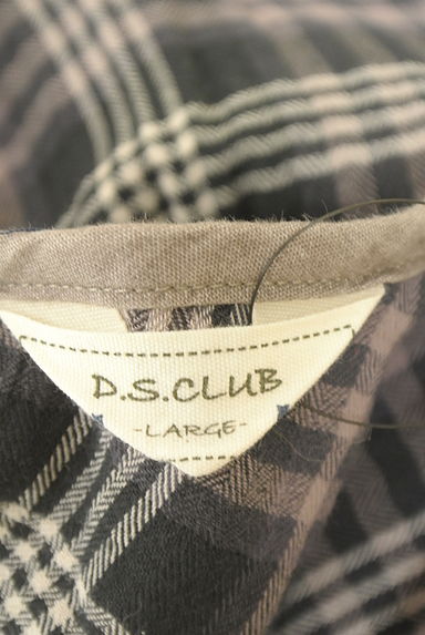 クリックで大画像表示 drug store's(ドラッグストアーズ)の古着「チェック柄フリルチュニック(ワンピース・チュニック)」大画像6へ