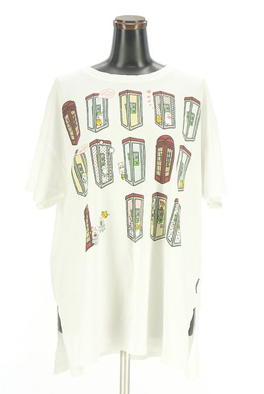 クリックで大画像表示 drug store's(ドラッグストアーズ)の古着「プリントオーバーサイズTシャツ(Tシャツ)」大画像1へ